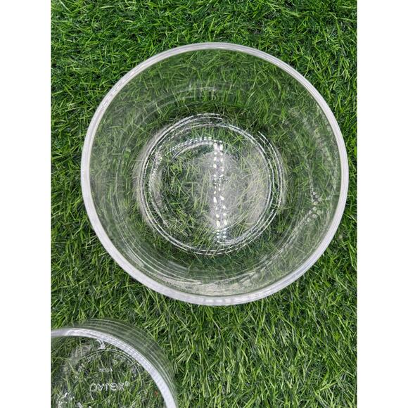 Pyrex Simply Store 3pc 1 Cup Round Glass Storage Set – Asst Color Lids - Picture 8 of 8